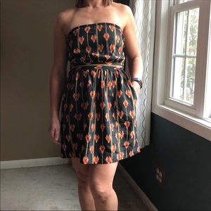 Ecoté Open Back Halter Dress